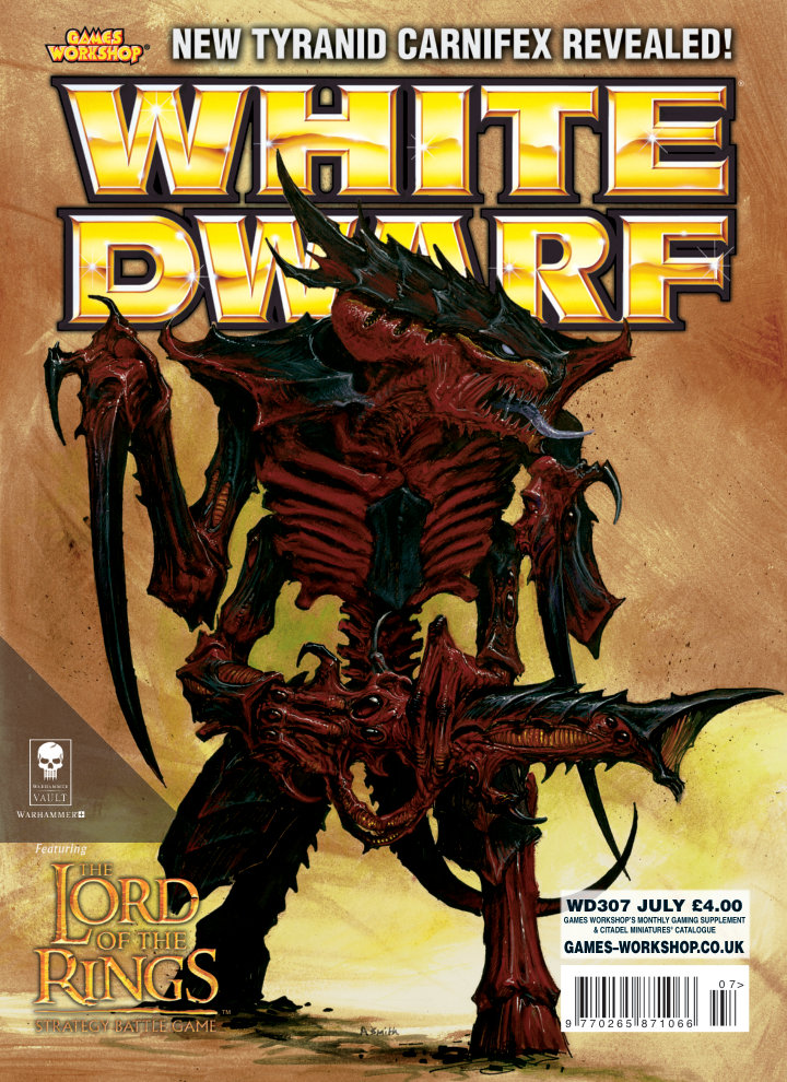 White Dwarf 307 cover
