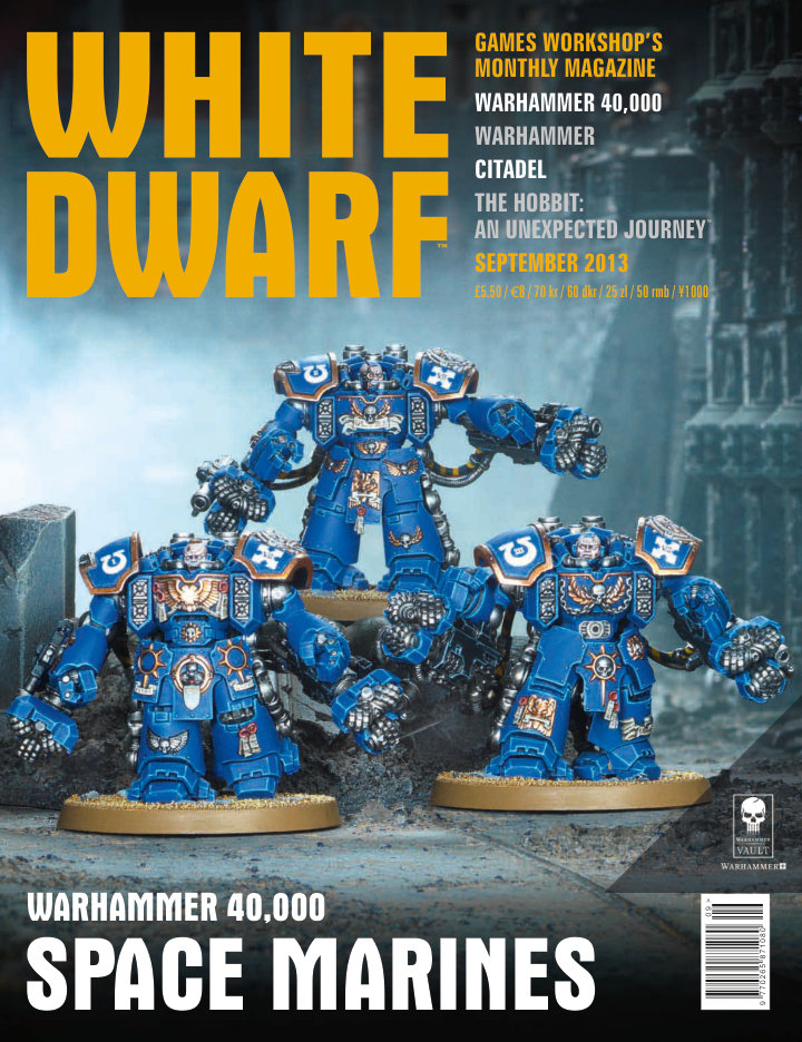 White Dwarf 405 cover