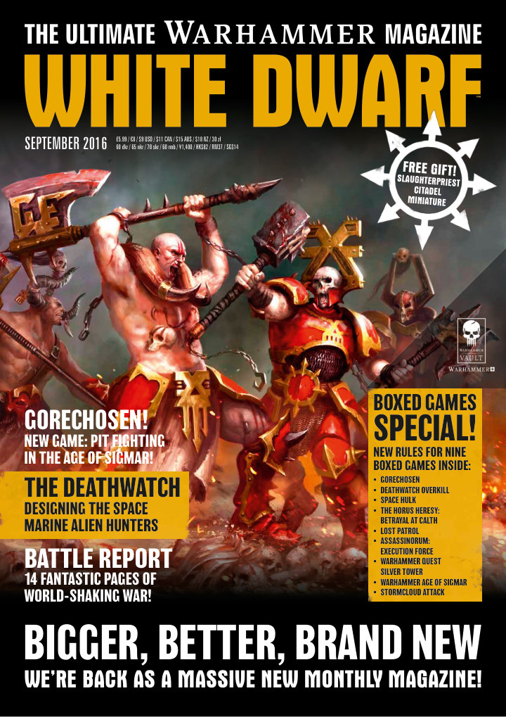 White Dwarf 410 cover