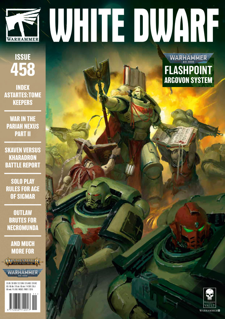 White Dwarf 458 cover