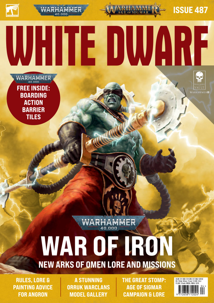 White Dwarf 487 cover