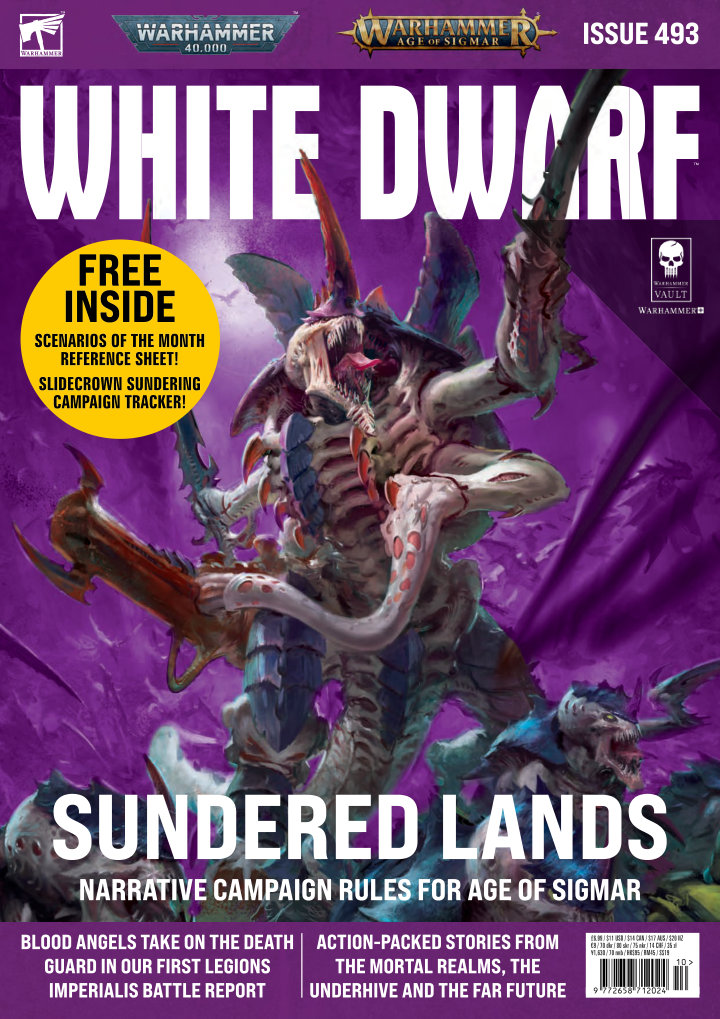 White Dwarf 493 cover