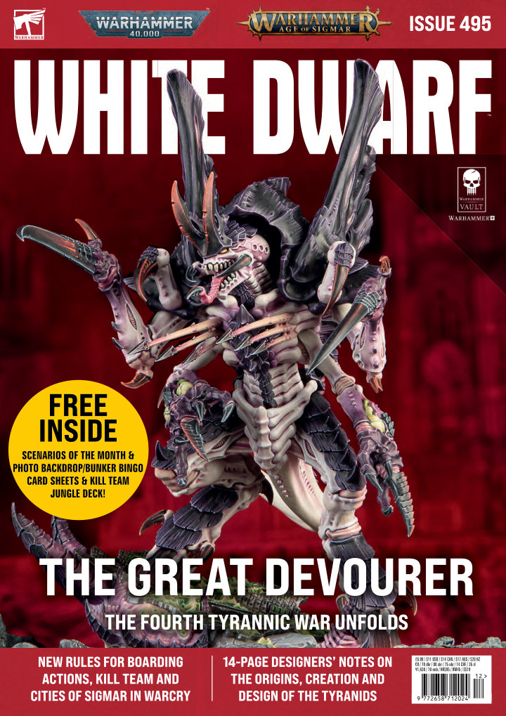 White Dwarf 495 cover