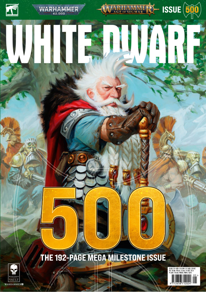 White Dwarf 500 cover