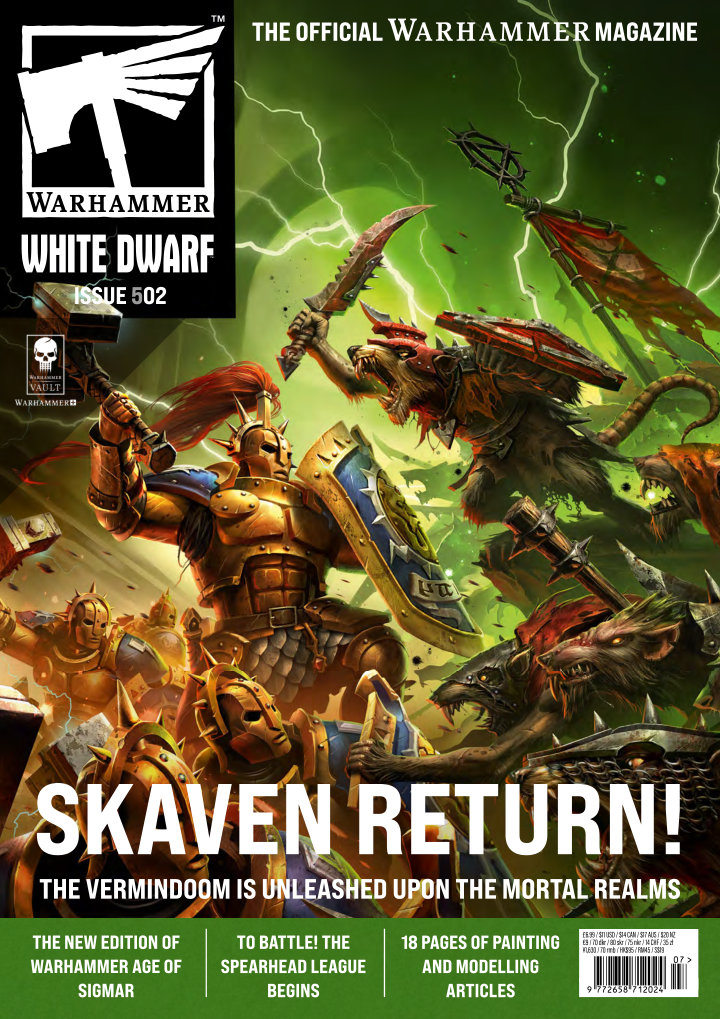 White Dwarf 502 cover